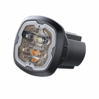 Estrobo Oculto, 6 LED, Claro, SAE Clase I, Empotrable, Lente Transparente