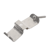 Sujetador de doble click para cable coaxial de 7/8" paquete de 10 piezas.