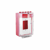 STI13510FRES-p.png Cubierta Universal con Espaciador y Placa de Montaje, Texto de Incendio en Español