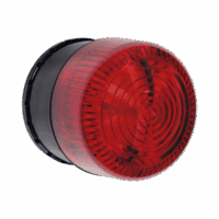 STISA5500R-p.png Microcontrolador SELECT-ALERT con Alarma Sirena/Estrobo para notificar Entradas/Salidas No Autorizadas y Emergencias, Color Rojo