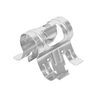 Sujetador de presión para cable coaxial de 1/2". Paquete de 10 piezas