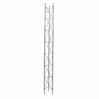Tramo de Torre Arriostrada de 3m x 30cm, Galvanizado por Electrólisis, Hasta 30 m de Elevación. Zonas Secas.