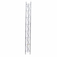 Tramo de Torre Arriostrada de 3m x 35cm, Galvanizado por Electrólisis, Hasta 45 m de Elevación. Zonas Secas.