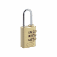 SYS10CA-p.png Candado de Latón de Combinación Maletero Programable/ Medida 20 mm / Nivel de seguridad 3 / Discos Programables.