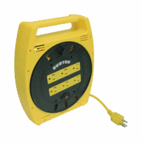 SYS136035-p.png Multicontacto Eléctrico Tipo Carrete con 6 Contactos y 6 metros de Extensión / 127 V CA 10 A Máximo.