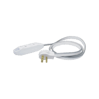 SYS136051-p.png Extension electrica plana de 1 metro con clavija aterrizada.