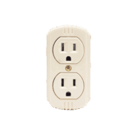 SYS136404-p.png Contacto Dúplex 127 Vca, 15 A Max. Para Sobreponer (Sin perforar la superficie).