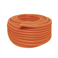 SYS136852-p.png Manguera flexible Reforzada 1/2" x 100 m /Polietileno Alta Densidad HDPE/ Con guía /Resistente a Intemperie.