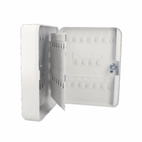 SYSCLL60-p.png Caja para llaves con capacidad para 60 llaves/ Medidas 200 x 250 x 75 mm (ancho x alto x profundidad)/ Fabricada en acero/ Cerradura con llave.