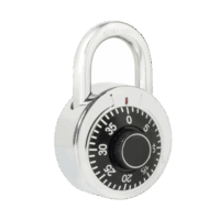 SYSL26S50NGB-p.png Candado de Combinación / Medida 50 mm/ Nivel de Seguridad 3 / Combinación de Disco / Color Negro.