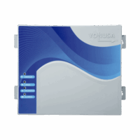 SYSNGV2-p.png Energizador con tecnología SMT de 12,000Volts-1Joule/ 2500Mts Lineales de Protección / Cercos electricos