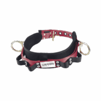 Cinturón para liniero, talla 36, con bandas para porta herramientas y dos anillos tipo D.