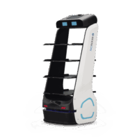 T5LB-p.png Robot para servicio de mesero o repartidor T5LB ubicado por etiquetas en techo