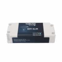 TARJETWIFISLIM-p.png Modulo WIFI SLIM para uso en Energizadores YONUSA / Aplicación sin costo / Botón de Pánico