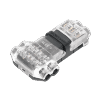 TCON2-p.png Conector en forma de T para 2 Contactos / Para una Conexión Rápida