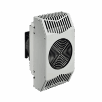 TE090624010-p.png Enfriador Termoeléctrico Para Interior/Exterior, Uso en Gabinetes de Telecomunicaciones, 178 BTU, 24 Vcd, de Acero Galvanizado, Color Gris