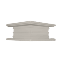 TEK100EEM-p.png Esquinero exterior color Marfil de PVC auto extinguible, para canaleta TEK-100-M (5576-14001)