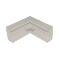 TEK100EIM-p.png Esquinero interior en color Marfil de PVC auto extinguible, para canaleta TEK-100-M (5576-15001)