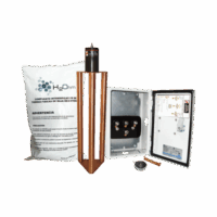 TG400K-p.png Electrodo de puesta a tierra de 400 A con Filtro y Compuesto H2Ohm.