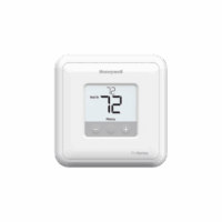 TH1110D2009_U-p.png Termostato para sistemas de una sola etapa, Calor y frio, no programable T1 Pro para sistemas de 24 Vac.