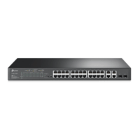 TLSL2428P-p.png Switch PoE+ JetStream SDN Administrable 24 puertos 10/100 Mbps + 2 puertos 10/100/1000 Mbps (Uplink) + 2 puertos SFP (combo 2 RJ45 10/100/1000 Mbps), 250W, administración centralizada OMADA SDN