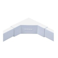 TMK1720EI.jpg Esquinero interior color blanco de PVC auto extinguible, para canaleta TMK1720 (5220-02001)