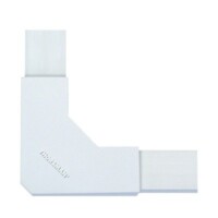 TMK1720L.jpg Sección en "L" color blanco de PVC auto extinguible, para canaleta TMK1720 (5230-02001)