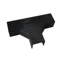 TMK1720TN-p.png Sección en "T" Color Negro de PVC Auto Extinguible, Para Canaleta TMK-1720-N-CC (5240-02003)