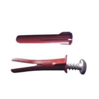 TP2KIT.jpg Paquete de 10 taquetes rojos 1 1/2" y 10 tornillos 10mm x 1 1/2" (1103-05002)