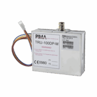 TRU100DPM-p.png Comunicador Radio UHF para paneles de Alarma hasta 30Kms de Alcance. Frecuencia de 435 - 470 MHz. Compatible con Paneles de Alarma Serie Hunter e interfaces SAT9PID y SAT8. Potencia de 2.5W.