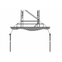 Sistema de Aterrizaje en 3 Piernas para Torre SUPER TITAN. Para Sec. 13 a 21.