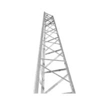 Torre Autosoportada. 24ft (7.3m) Titan T300 Galvanizada (incluye anclaje)