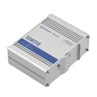 TSW210-p.png Switch Industrial No-Administrable 8 puertos Gigabit, 2 SFP 1G