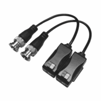 TT101FPTURBO-p.png Kit de Transceptores (Baluns) con Terminal PUSH SUPERIOR PIG TAIL en ambos conectores, Resolución 4K , Cable flexible COAXIAL Blindado / COAXITRON / AUDIO POR COAXITRON /Conector 100% COBRE / Calidad PREMIUM