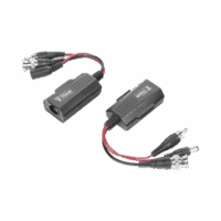 TT101PVATURBO-p.png Kit de transceptores activos, envía alimentación 12V/24Vcc/AC, video y audio a una distancia de hasta 150 m en 4K para aplicaciones de video por UTP Cat 5e / 6 en alta definición.
