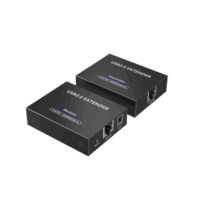 TT150USB-p.png Kit EXTENSOR USB 2.0 de 4 Puertos para Distancias de Hasta 150 m / Soporta USB 2.0, USB 1.1 y USB 1.0 / UTP Cat 5e/6/6a/7 / Soporta Switch Gigabit / Ideal para Cámaras WEB, Impresoras, Escáner, Memorias, Mouse, etc.