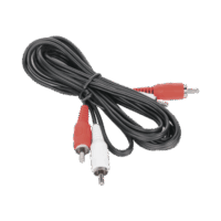 TT2RCA2M-p.png Cable RCA Macho a Macho de 2 Metros de Longitud / Aplicaciones de Audio y Video Optimizado para HD