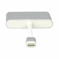 TTUSBCAV-p.png Adaptador Multipuerto USB-C 3.1 A HDMI 4K / USB 3.0 / USB – C / Alta Velocidad de Transmisión de Datos / Admite Carga Rápida (PD) en el Puerto USB – C