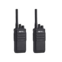 Par de radios analógicos UHF 400-470 MHz de 2 watts de potencia. ¡PRECONFIGURADOS! TX-320DUO TX-320DUO