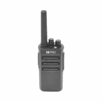 Radio Portátil VHF, 5W de Potencia, Scrambler de Voz, Alta Cobertura, 136-174 MHz, 16 canales preconfigurados TX-500 TX-500