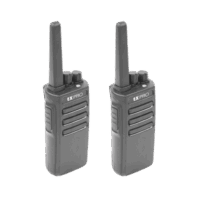 Par de radios TX500 VHF 136-174 MHz con 5 watts de potencia, 16 Canales Preconfigurados. TX500DUO TX500DUO