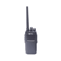Radio Portátil VHF 136-174 MHz, Digital DMR y Analógico, 5 W, Incluye antena, batería, cargador y clip, 16 canales preconfigurados TX-680-AV TX-680-AV