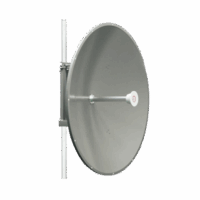 TXP7GD36-p.png Antena direccional de 4 ft, 5.1 a 7.1 GHz, Ganancia 36 dBi, Conectores RP-SMA Hembra, Polarización doble, incluye montaje para torre o mástil TXP7GD36 TXP7GD36