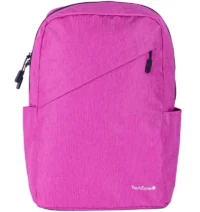 MOCHILA BACKPACK TECHZONE CLASSIC TZLBP43015B-R PARA LAPTOP DE 15.6 ROSA