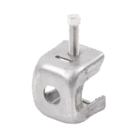 Adaptador de sujetadores de presión. Instalación en torre de ángulo o tubular