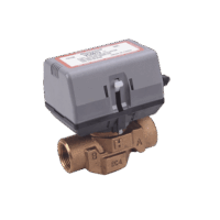 VC4011AK1000T-p.png Válvula 3/4 De 2 Vías Conexión de rosca BSPT Con Actuador 40011 A 120V, On/off