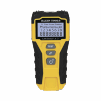 Tester  de Cable LAN Scout™ Jr. 2/ Para: Prueba aprobada/ Error de Cableado/ Falla de Circuito Abierto o Cortocircuito/ Par Dividido/ Blindaje.