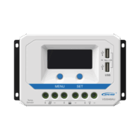 VS3048AU-p.png Controlador Solar de Carga PWM 12/24/36/48 V 30 A, Salida USB, con Display