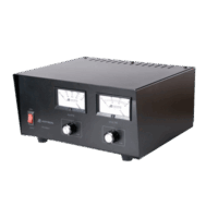 Fuente de poder 13.8Vcc, 35A, lineal, voltaje y corriente variable con medidores