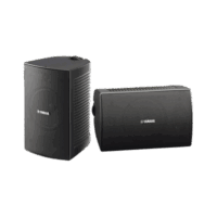 Altavoz de Montaje en Pared | 2 vias | Woofer 4" | Tweeter 1" | IPX3 | 8 ohms | 70/100V | Color Negro | Par